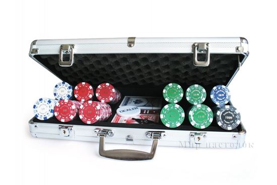 Изображение Покер 300 шт, метал. кейс, 11,5 гр. PokerStars