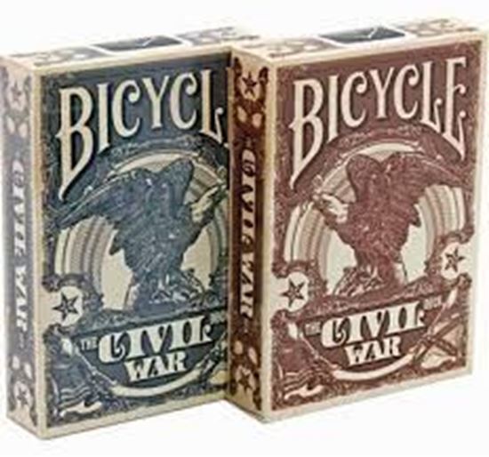Изображение Bicycle: Civil War 54 шт, пласт покр