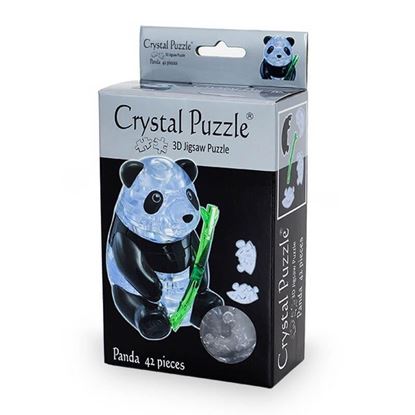 Изображение Crystal Puzzle: Головоломка 3D "Панда" арт.9055А