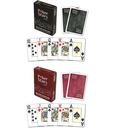 Изображение Poker stars:  Карты 54 пластиковые ( 2 колоды)